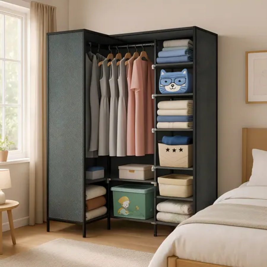 CLOSET ORGANIZADOR ESQUINERO 8 CUERPOS